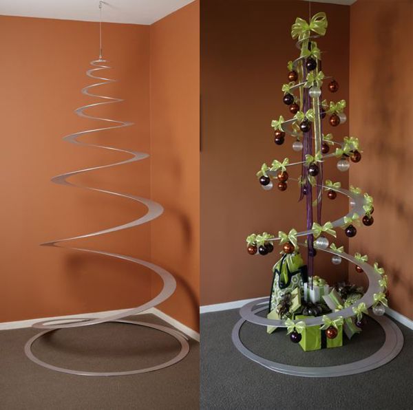 Christmas Decorations With Spiral Tree Christmas Decorations With Spiral Tree