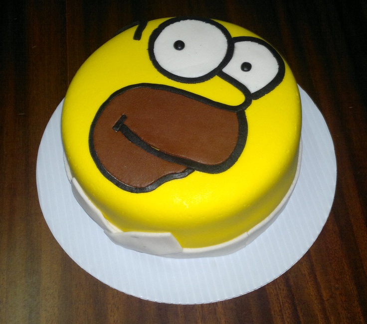 Homer Simpson Chocolate Cake Homer Simpson Chocolate Cake