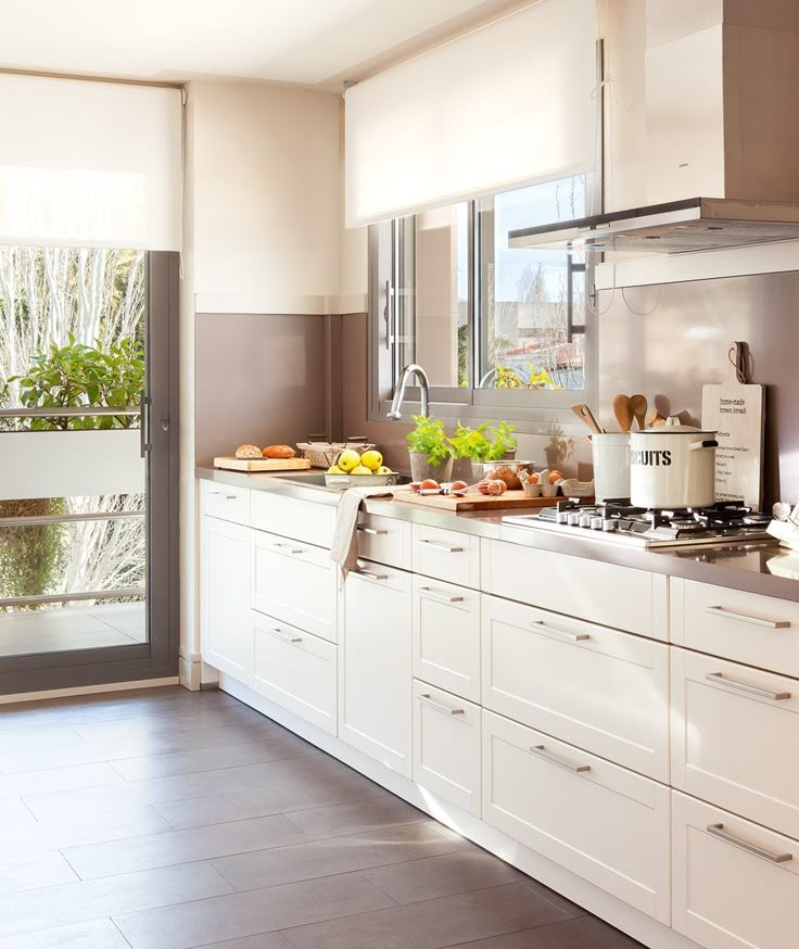 the kitchen is clean and ready for us to use in the day time, as well as fresh vegetables