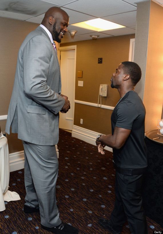 This Photo Of Shaquille O'Neal And Kevin Hart Will Make Your Heart Soar