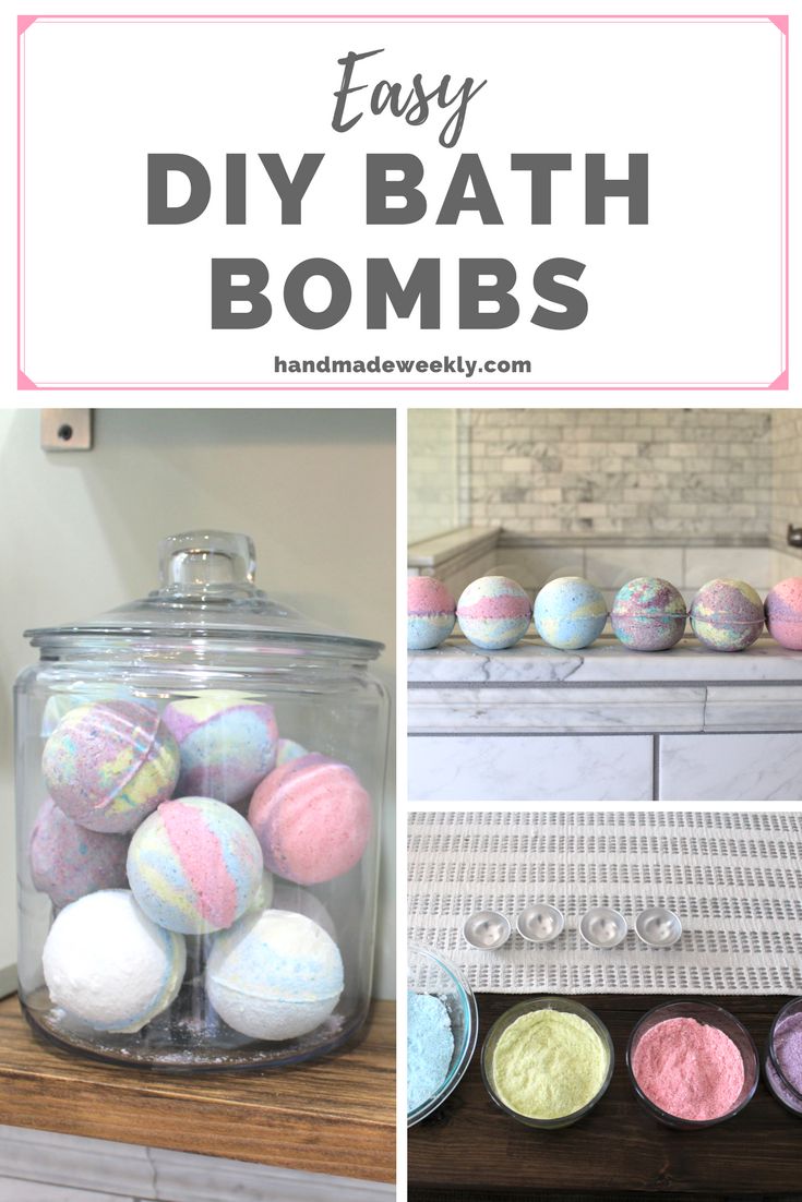 How to make DIY Lush Bath Bombs