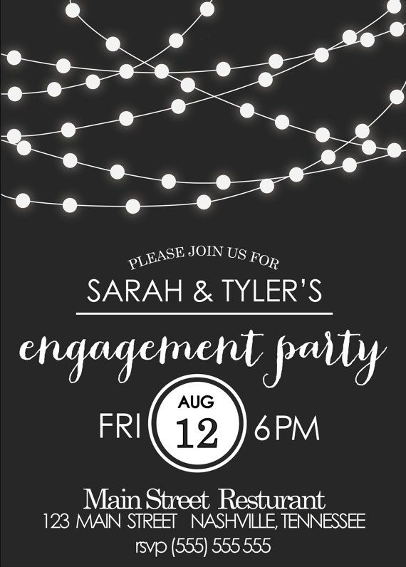 engagement party invitation events by vento designs we go beyond