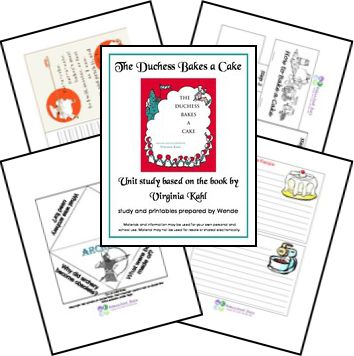 Duchess Bakes A Cake Activities Duchess Bakes A Cake Activities