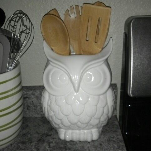 White Kitchen Utensil Holder 158 best kitchen decor images on pinterest | kitchen ideas, owl White Kitchen Utensil Holder 158 best kitchen decor images on pinterest | kitchen ideas, owl