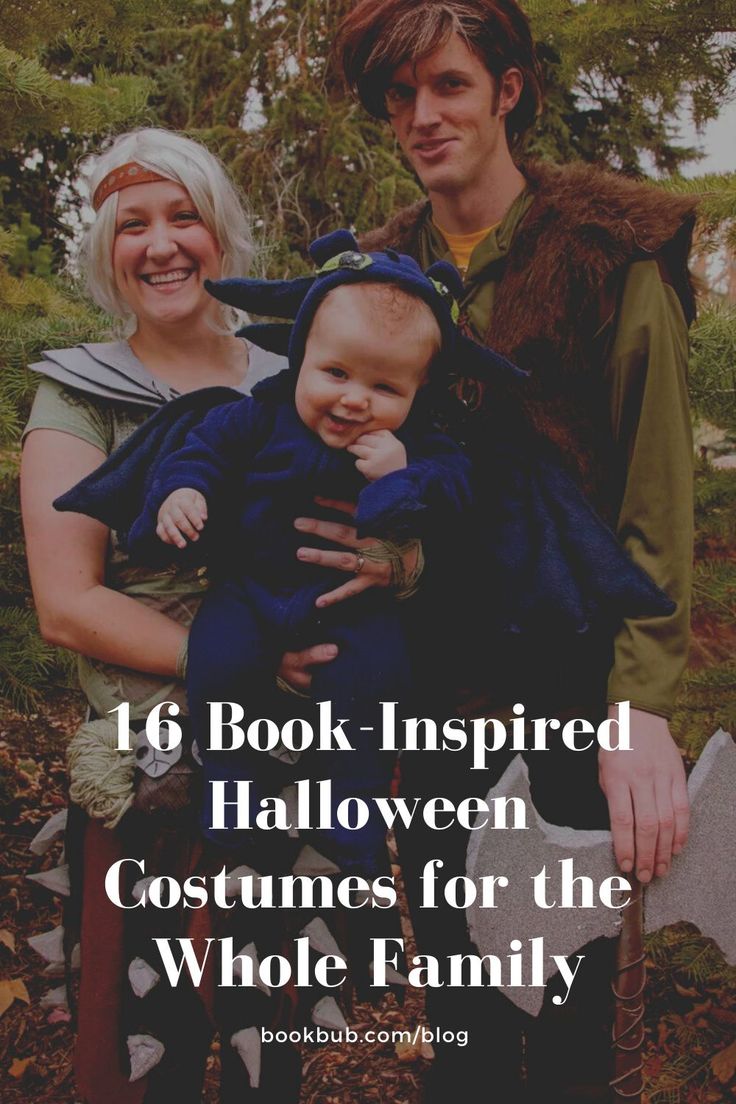 16 Family Halloween Costume Ideas for Book Lovers Family halloween costumes, Book lovers
