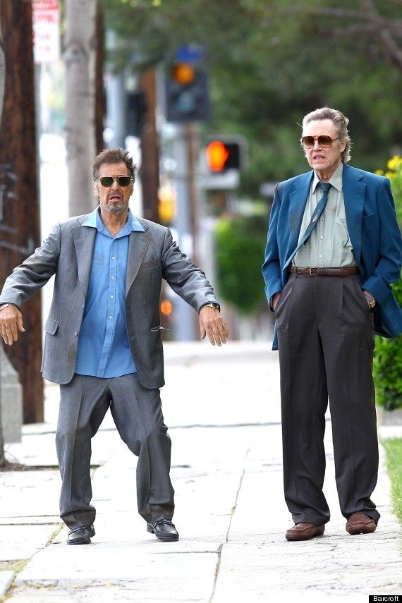 Just walking down the street- being Al Pacino and Christopher Walken