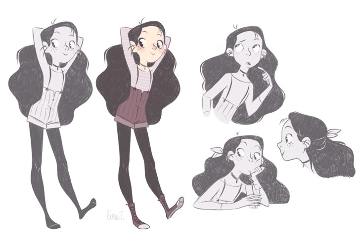 Art by Line T.* • Blog/Website | (line-t.tumblr.com) ★ || CHARACTER DESIGN ...