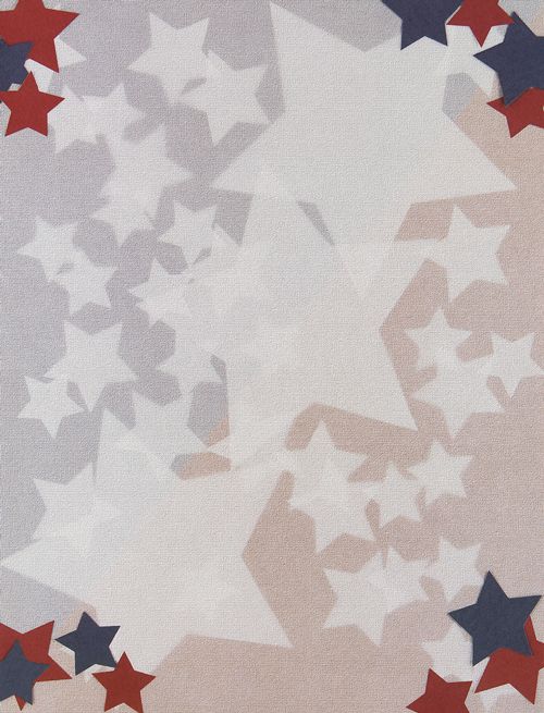 stars patriotic letterhead patriotic stationery patriotic