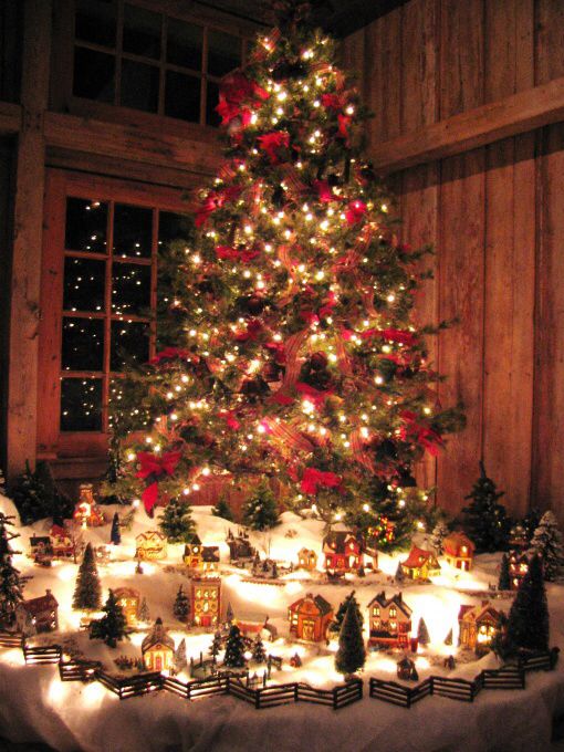 creative ways to display christmas village sevenstonesinc com 68 best department 56 displays ideas images on pinterest make a beautiful christmas village with lights and houses