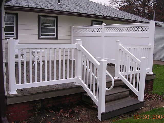 How To Install Vinyl Deck Railing  TcWorks.Org