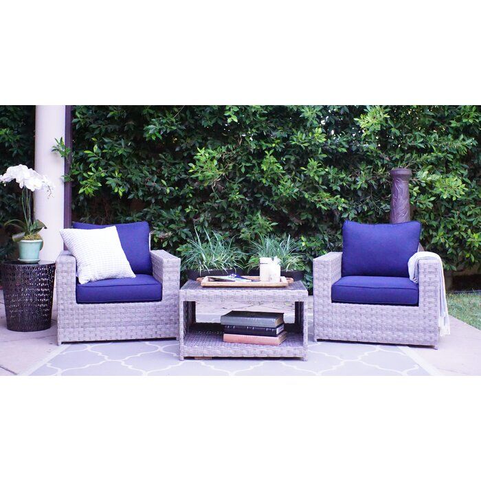 Need To Kordell Olefin 3 Piece Seating Group With Cushions Buy Now In 2020 Seating Groups Furniture Deep Seating