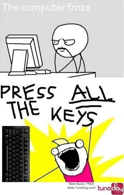 what to do when computer freezes