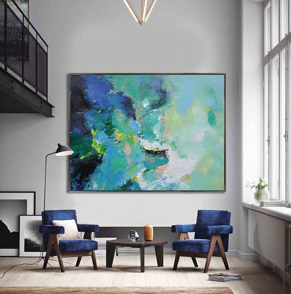 handmade contemporary art palette
