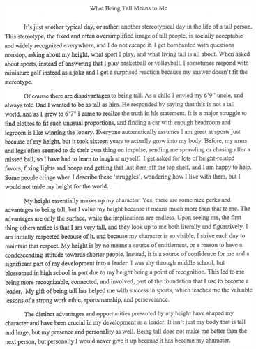 national honor society application essay examples