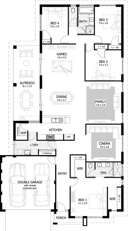 Open Plan Living Designs 34 best display floorplans images on pinterest | house floor plans Open Plan Living Designs 34 best display floorplans images on pinterest | house floor plans