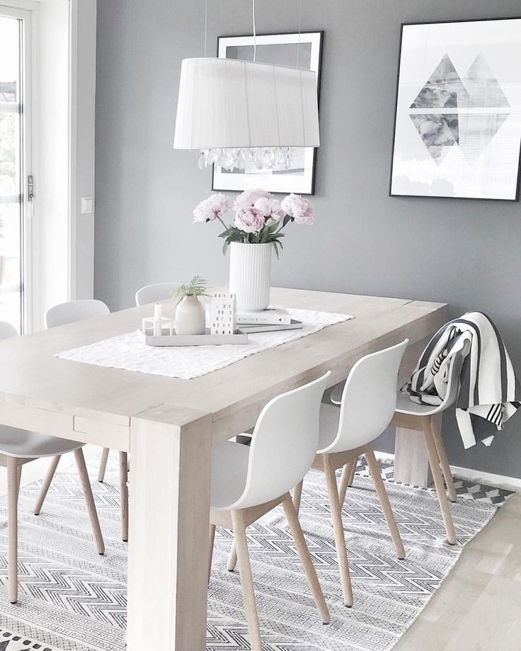 Pin by Parties That Are Pretty on Glam farmhouse White kitchen table, White kitc