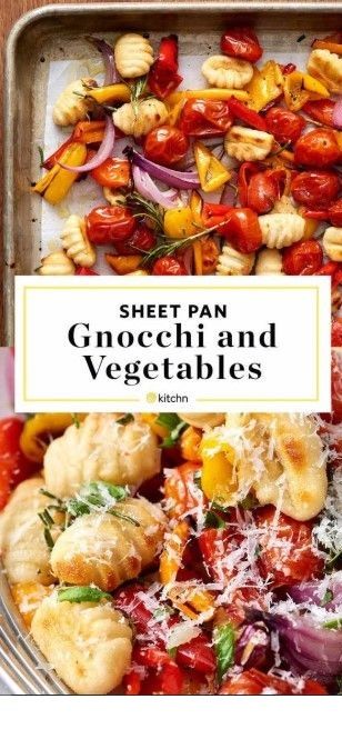 CRISPY SHEET PAN GNOCCHI AND VEGGIES RECIPE