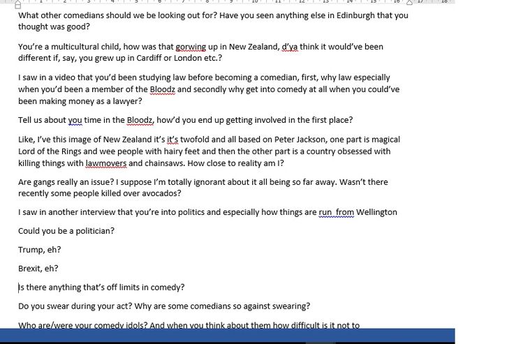 Interview Questions from The Comedy Cast Interview with Northern - hotel interview questions Interview Questions from The Comedy Cast Interview with Northern - hotel interview questions