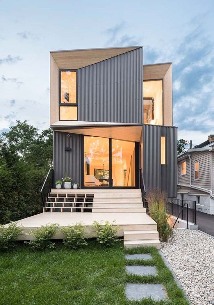 Stunning Small House Design Ideas 32 | Contemporary house exterior