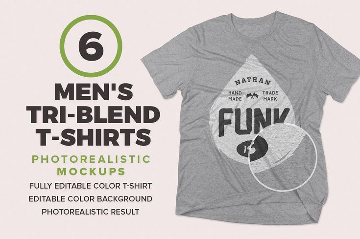 Download Men's Tri-blend T-Shirts Mockups | Tshirt mockup, Graphic ...
