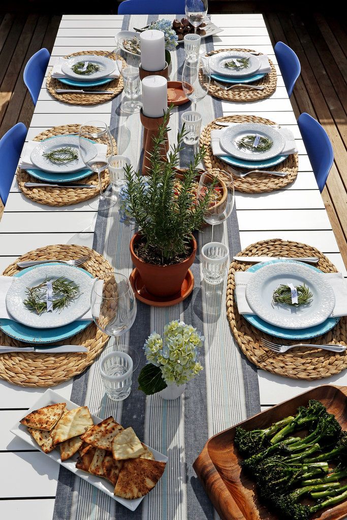 Mediterranean Dinner Party Ideas Part - 17: A Mediterranean Cookout That Will Make You Want To Cry Happy Food Tears. Place SettingsEvent IdeasParty ...