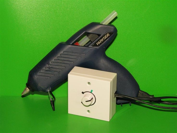 Temperature Status Indicator Circuit And Hacked Hot Glue Gun