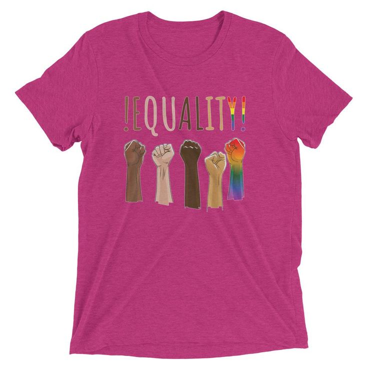 Equality for All Mens Triblend Short Sleeve t-Shirt Equality for All Mens Triblend Short Sleeve t-Shirt