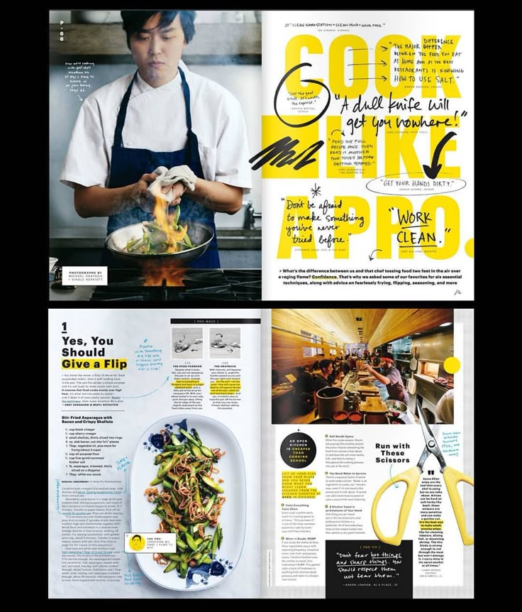 magazines layout ideas