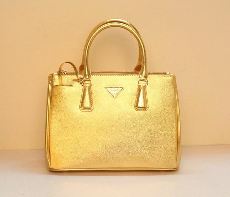 The 18 Best Prada Bag Outlet Images On Pinterest Chanel Bags Prada Saffiano Leather Handbag Bn2274 Gold Replica Bag Designer Fake