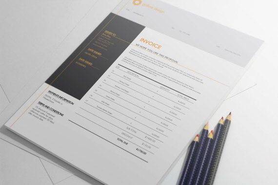 INVOICE TEMPLATE Thinking of small and larger business owners, entrepreneurs, freelancers, startup businesses, we designed this printable invoice template