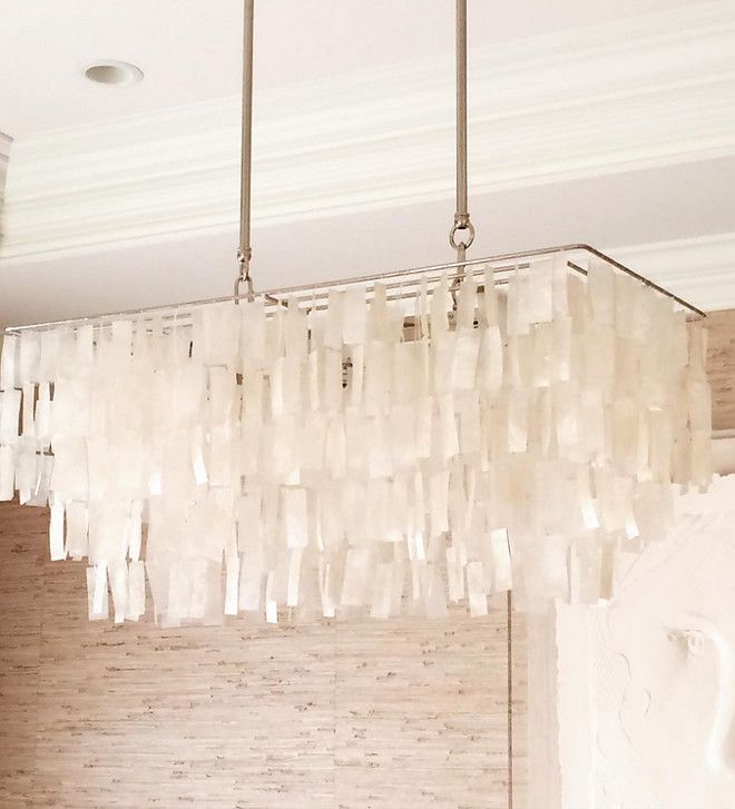 Large Capiz Chandelier Large Capiz Chandelier