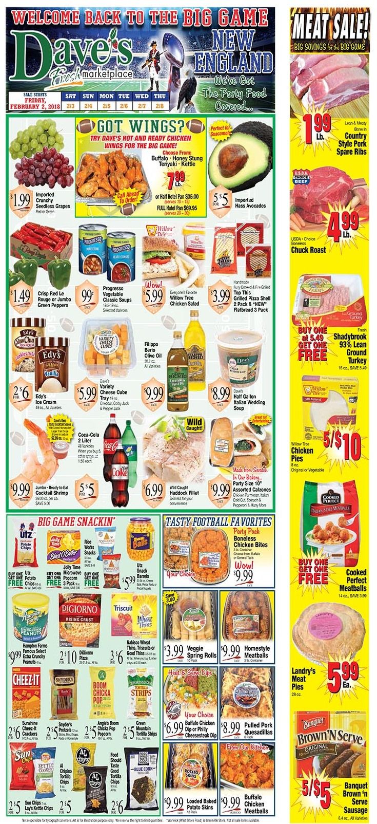 daves marketplace weekly ad feb 02 08 2018 http www marketplace foods weekly flyer