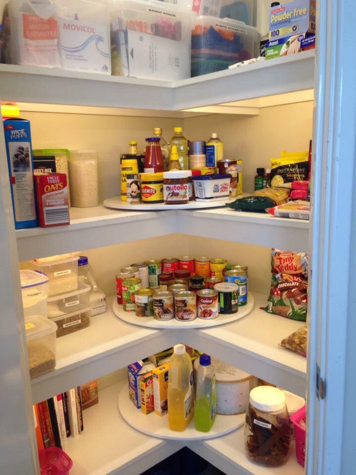 clean up your cans and your pantry overload with this clever diy lazy susan pantry storage - Kitchen Pantry Storage Ideas clean up your cans and your pantry overload with this clever diy lazy susan pantry storage - Kitchen Pantry Storage Ideas