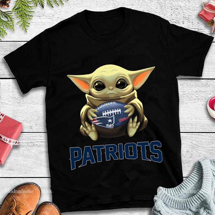 Download Baby Yoda Hug New England Patriots PNG Design, Star Wars ...