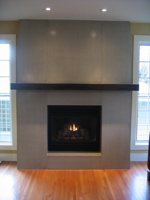 Contemporary Fireplace Tiled Surround With Mantle But Lighter Contemporary Fireplace Tiled Surround With Mantle But Lighter In 2018 Modern Tile Wall
