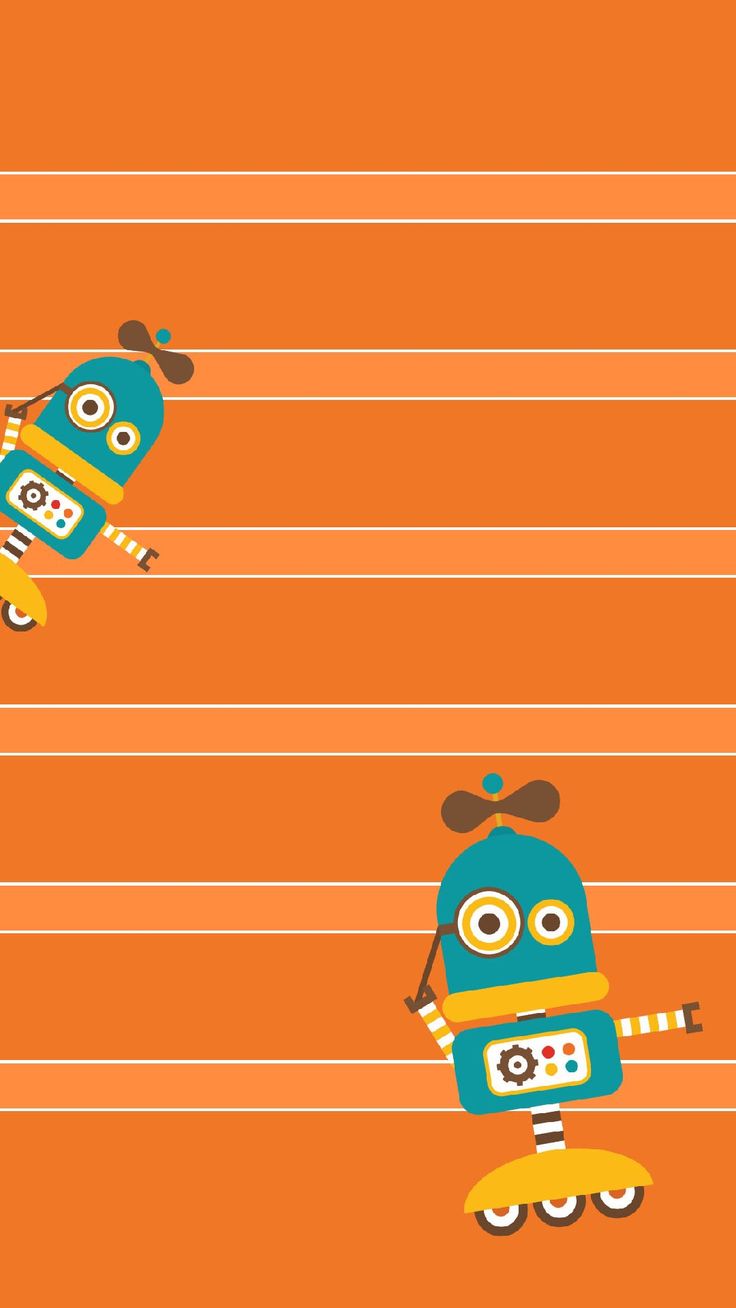 New ↑↑TAP AND GET THE FREE APP! Shelves Funny Robots Orange Art Illustration Kids Cartoons Unicolor HD iPhone 6 plus Wallpaper 10 New ↑↑TAP AND GET THE FREE APP! Shelves Funny Robots Orange Art Illustration Kids Cartoons Unicolor HD iPhone 6 plus Wallpaper 10