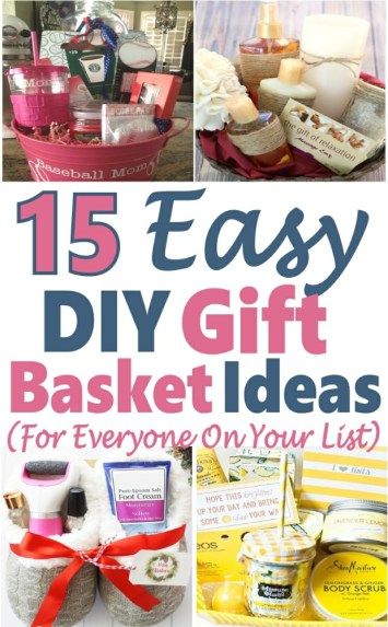Gift Basket Ideas for Any & All Occasions ~ DIY Gift Basket Ideas
