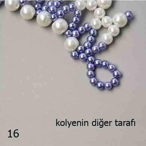 İNCİ BONCUKLAR İLE ŞIK KOLYE DİZİLİŞİ İNCİ BONCUKLAR İLE ŞIK KOLYE DİZİLİŞİ