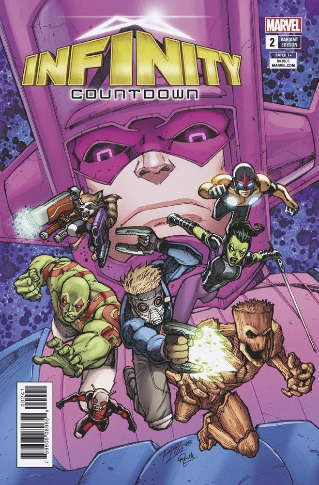 infinity countdown vol 1 2 variant cover art by ron lim ron lim