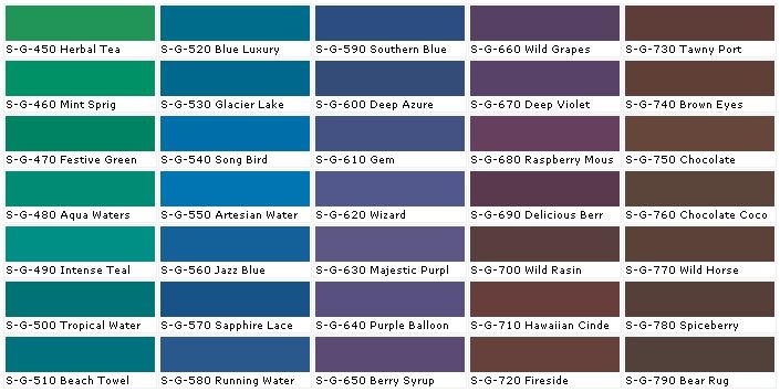 Behr paint 2024 colors chart