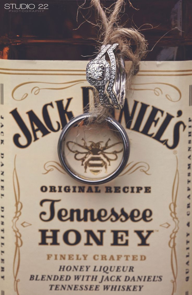 Jack Daniel's Ring Details Dayton Ohio Wedding