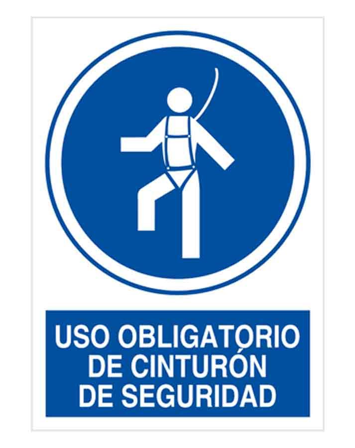 Uso obligatorio de cinturón de seguridad señal para comprar online
