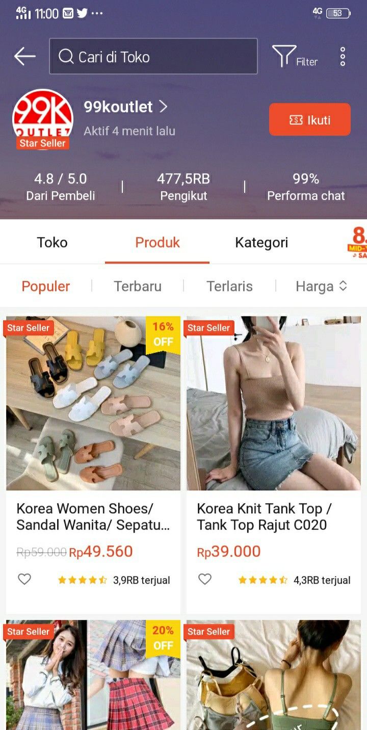 Pin Oleh Indah Safira Di Shopee Di 2020 Gaya Remaja Model Pakaian Remaja Wanita Gaya Mod