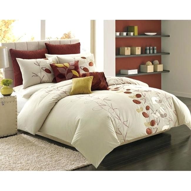 Best 25 Brown Duvet Covers Ideas On Pinterest Fall Bedroom Serena Rust Full Queen Size 3 Piece Duvet Cover Set Coloured Covers