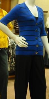blue-cardigan-with-black-pants blue-cardigan-with-black-pants
