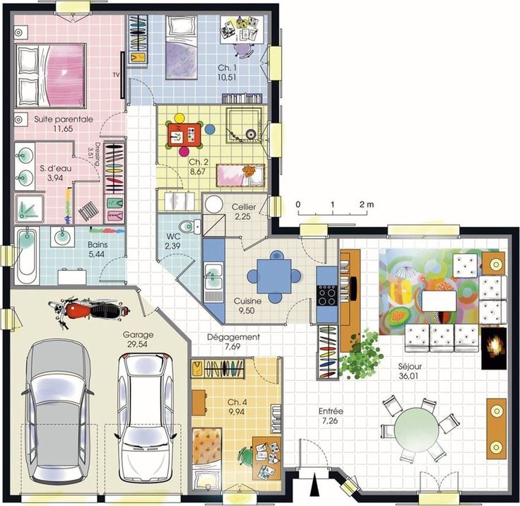 512 best Plans de maison images on Pinterest House design - plan de maison plein pied gratuit 512 best Plans de maison images on Pinterest House design - plan de maison plein pied gratuit