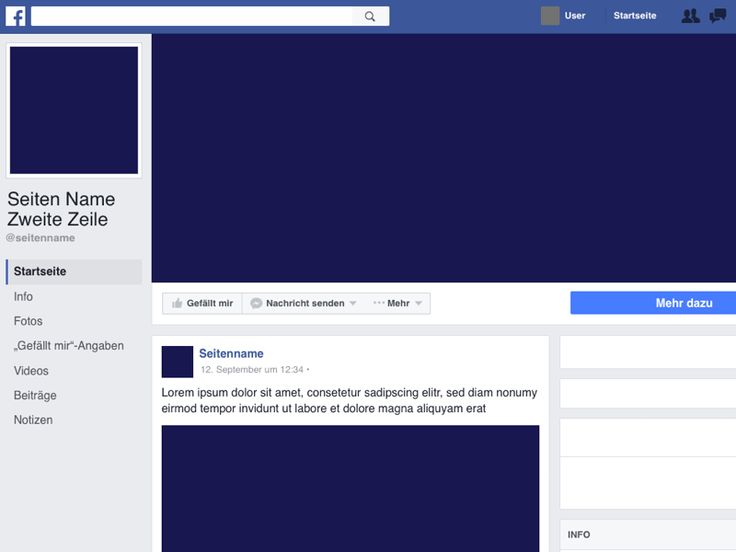 free facebook template for students