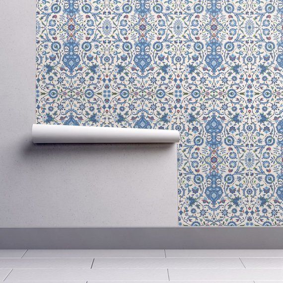 Indian Art Wallpaper Removable Wallpaper Arabic Theme Wall Etsy Wallpaper Walls Decor Removable Wallpaper Art Wallpaper