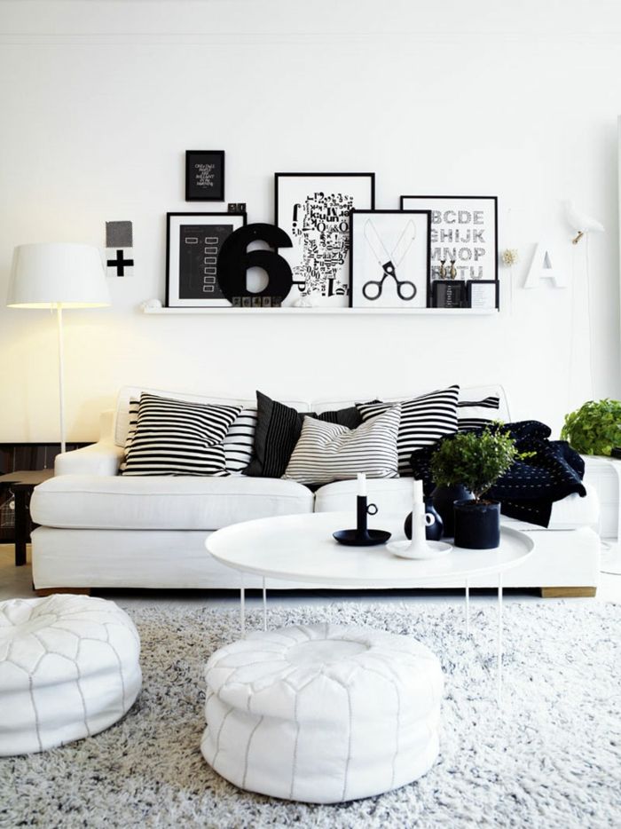 Die besten 25+ weiße Wohnzimmer Ideen auf Pinterest Großes - designer wohnung schwarz weis kontraste Die besten 25+ weiße Wohnzimmer Ideen auf Pinterest Großes - designer wohnung schwarz weis kontraste