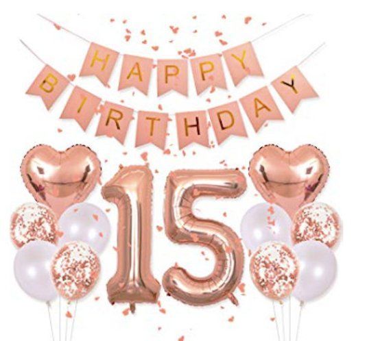 We Heart Pink and Gold Paper Party Plates x 12 Birthday Party